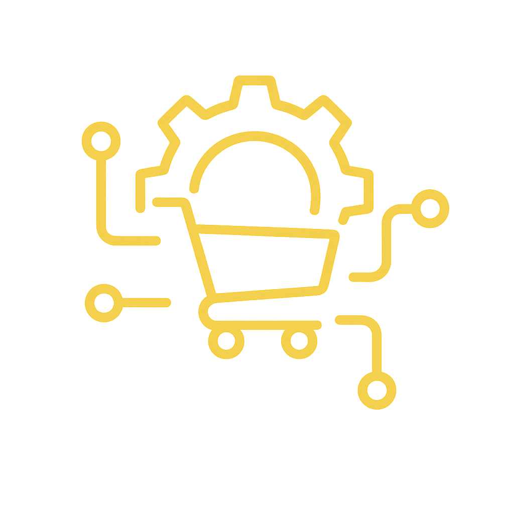 ecommerce automation illustration